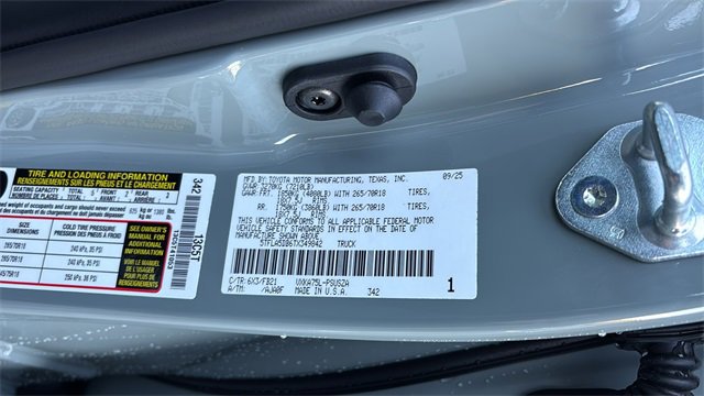 New 2026 Toyota Tundra SR5 w/ SR5 Convenience Package image 34