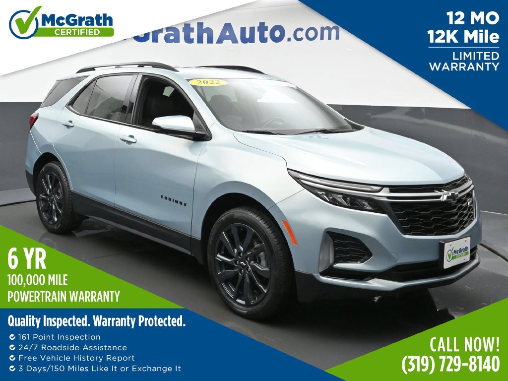 Used 2022 Chevrolet Equinox RS w/ Infotainment Package