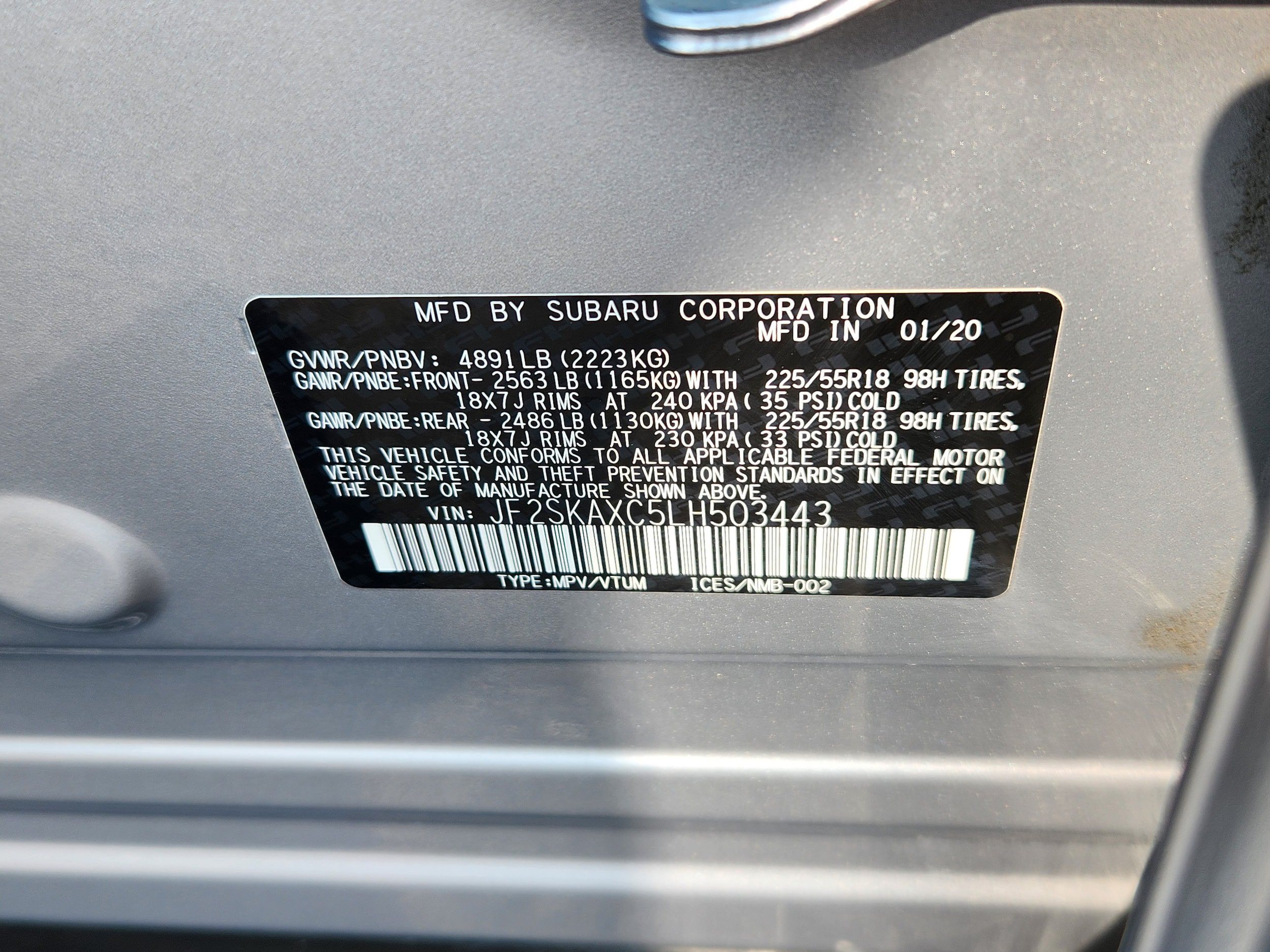 Used 2020 Subaru Forester Touring AWD/4WD image 27
