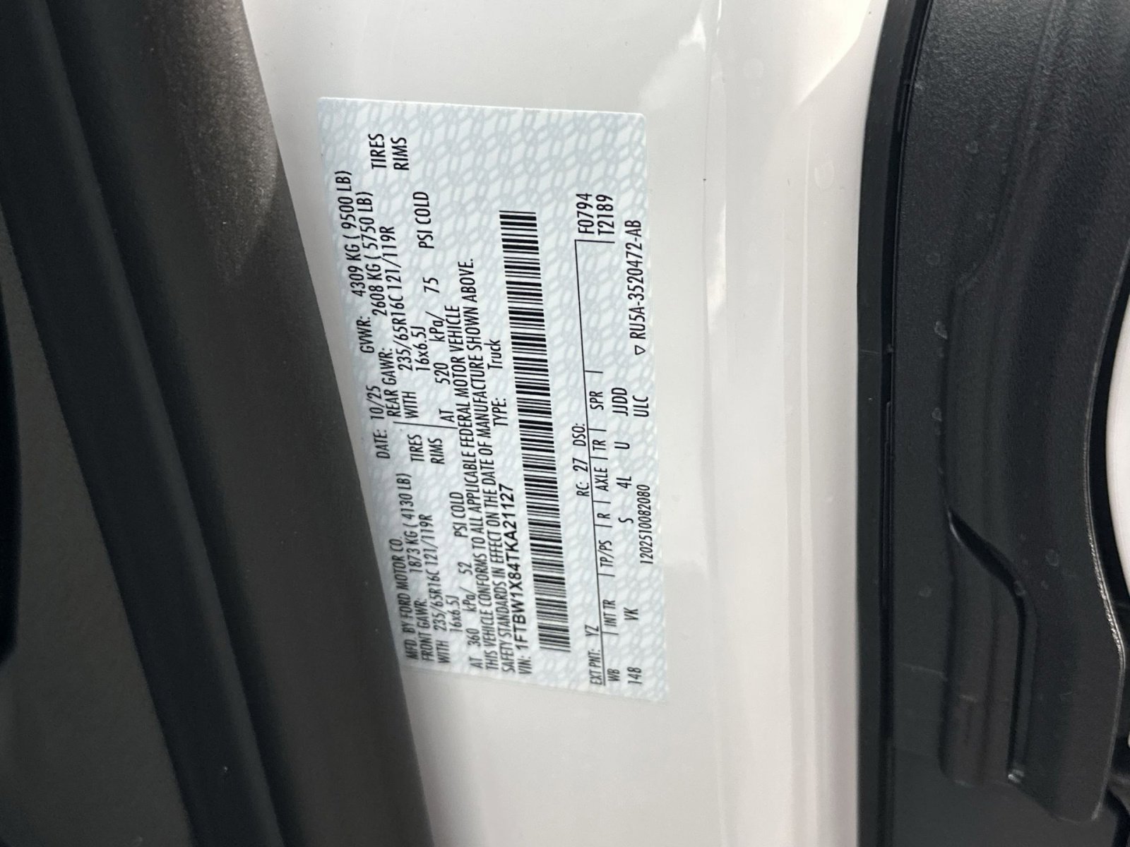 New 2026 Ford Transit 350 148 High Roof w/ Load Area Protection Package image 38