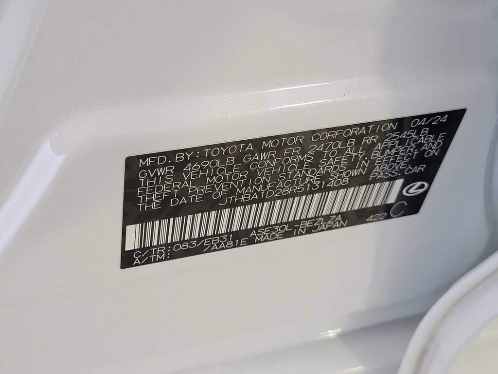 Certified 2024 Lexus IS 300 F Sport RWD image 17