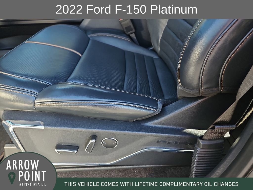 Used 2022 Ford F150 Platinum w/ Equipment Group 701A High image 23