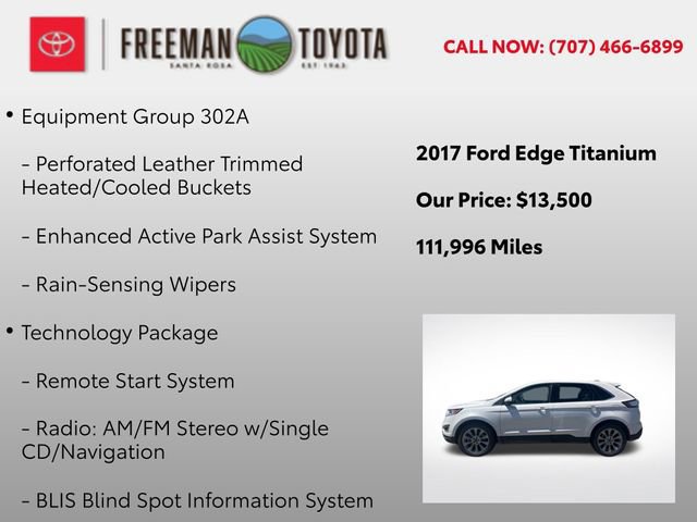 Used 2017 Ford Edge Titanium w/ Equipment Group 302A AWD/4WD image 9
