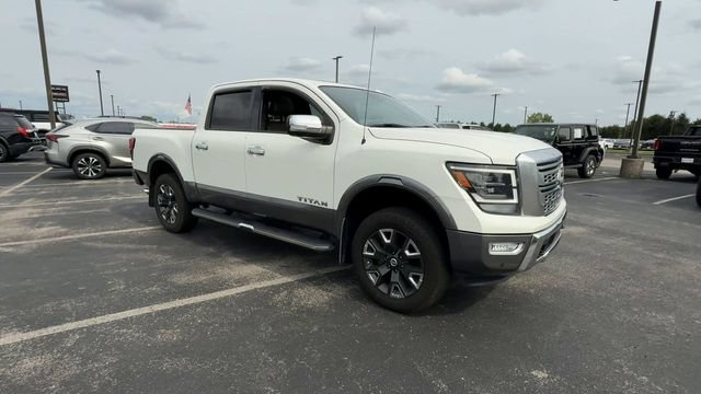 Used 2021 Nissan Titan Platinum Reserve w/ Moonroof Package AWD/4WD image 2