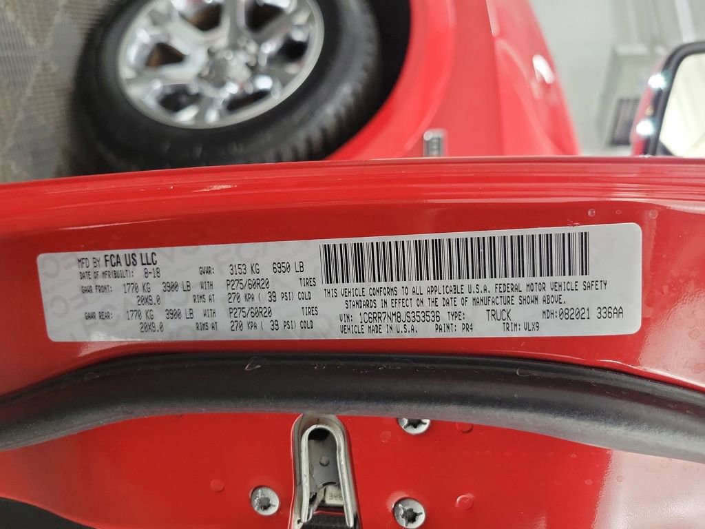 Used 2018 RAM 1500 Laramie w/ Convenience Group image 16