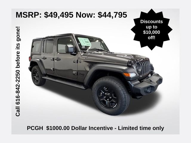 New 2026 Jeep Wrangler Sport image 1