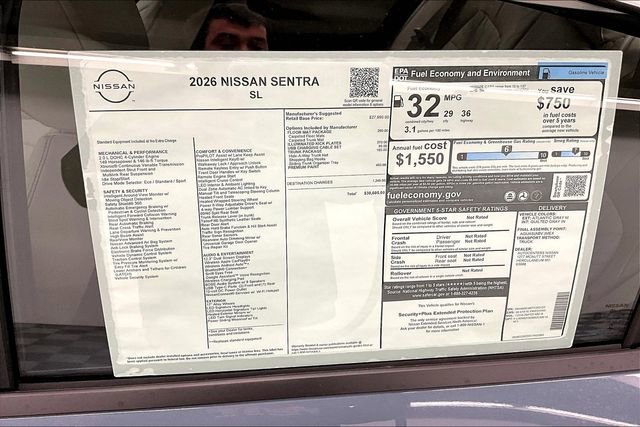 New 2026 Nissan Sentra SL image 41