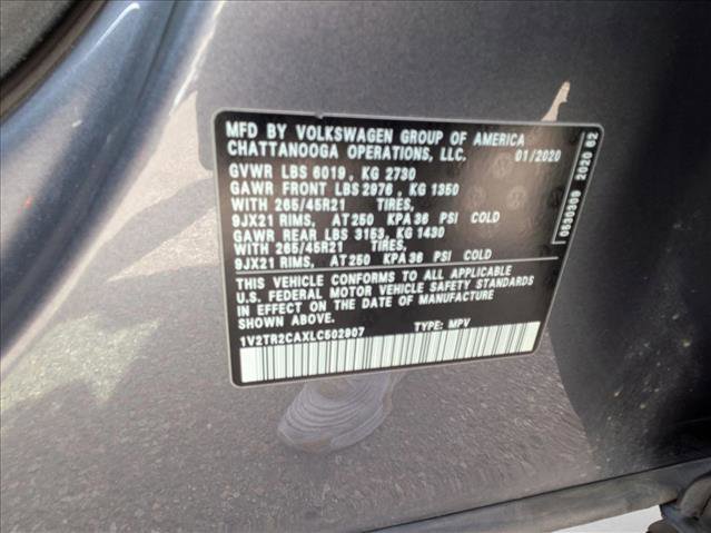 Used 2020 Volkswagen Atlas SEL R-Line image 24