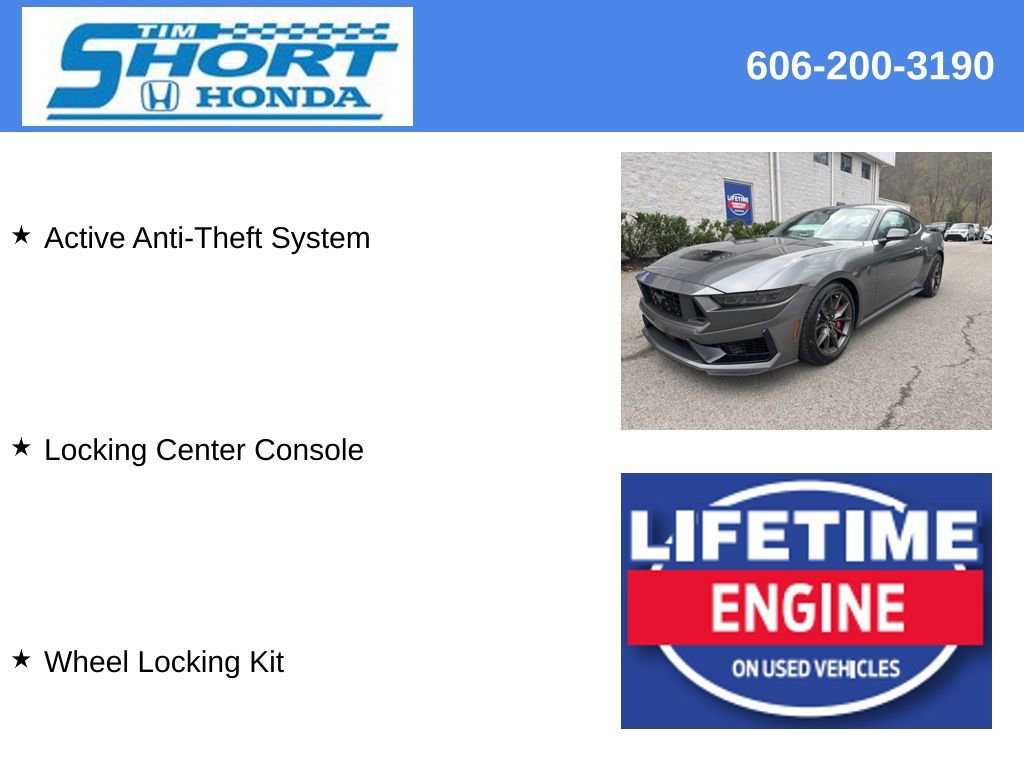 Used 2025 Ford Mustang Dark Horse w/ Security Package image 9