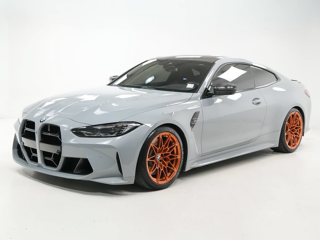 Used 2022 BMW M4 Coupe w/ M Carbon Exterior Package RWD image 1