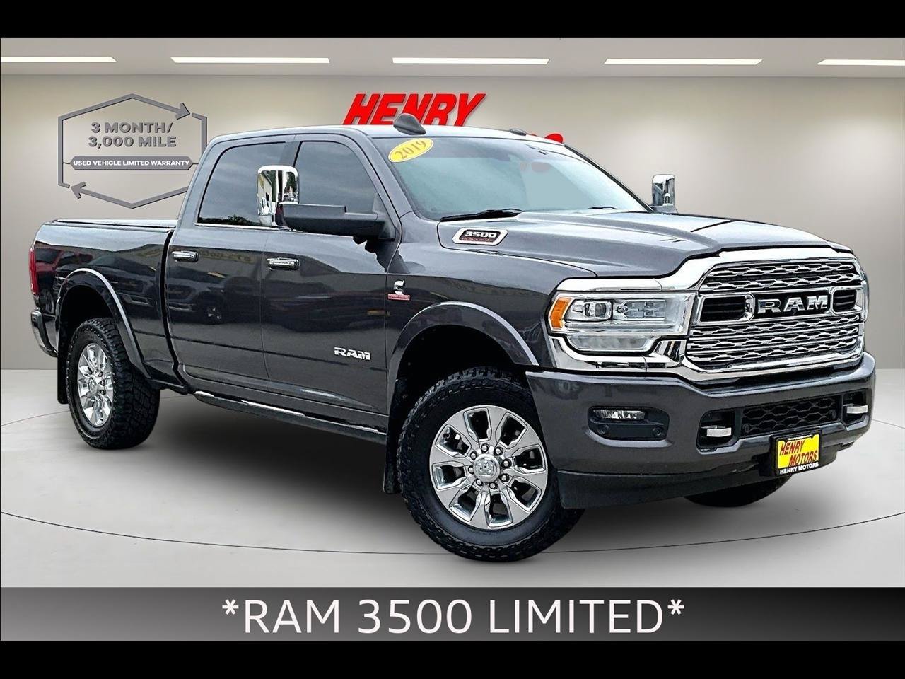 Used 2019 RAM 3500 Limited AWD/4WD image 1