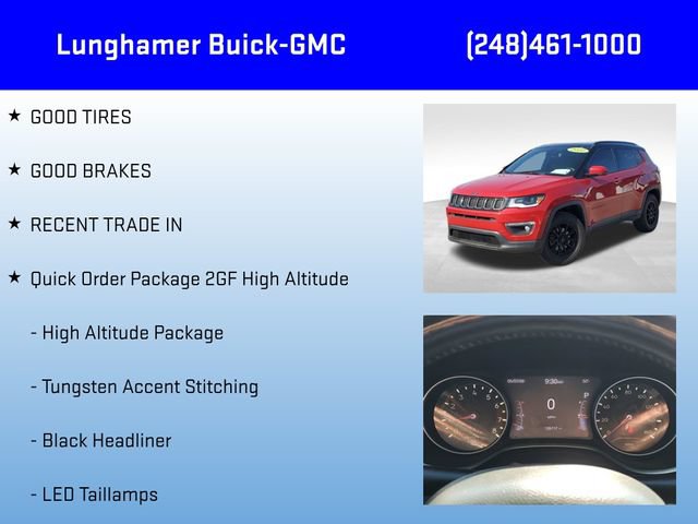 Used 2020 Jeep Compass High Altitude AWD/4WD image 6