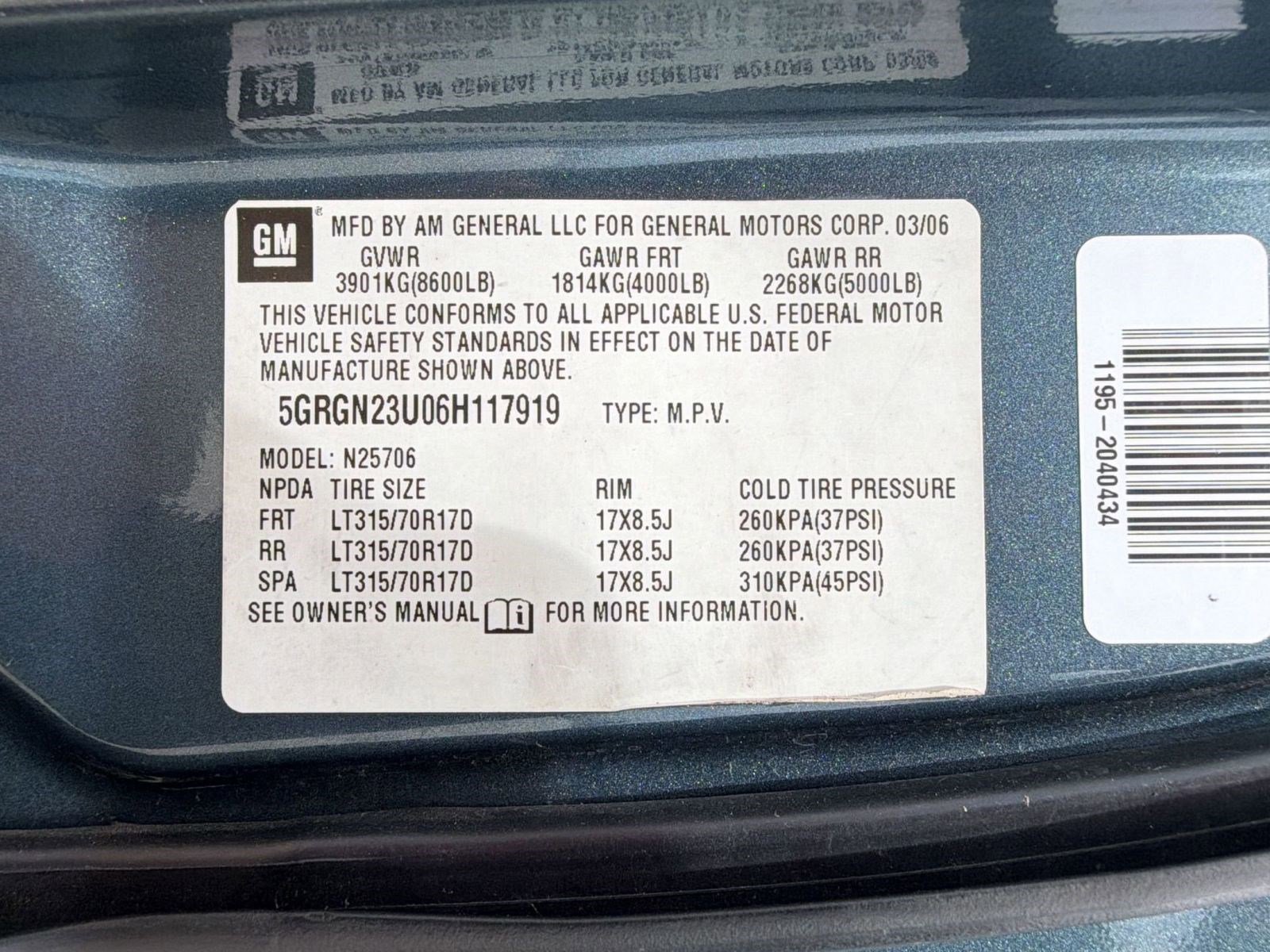 Used 2006 HUMMER H2 image 21