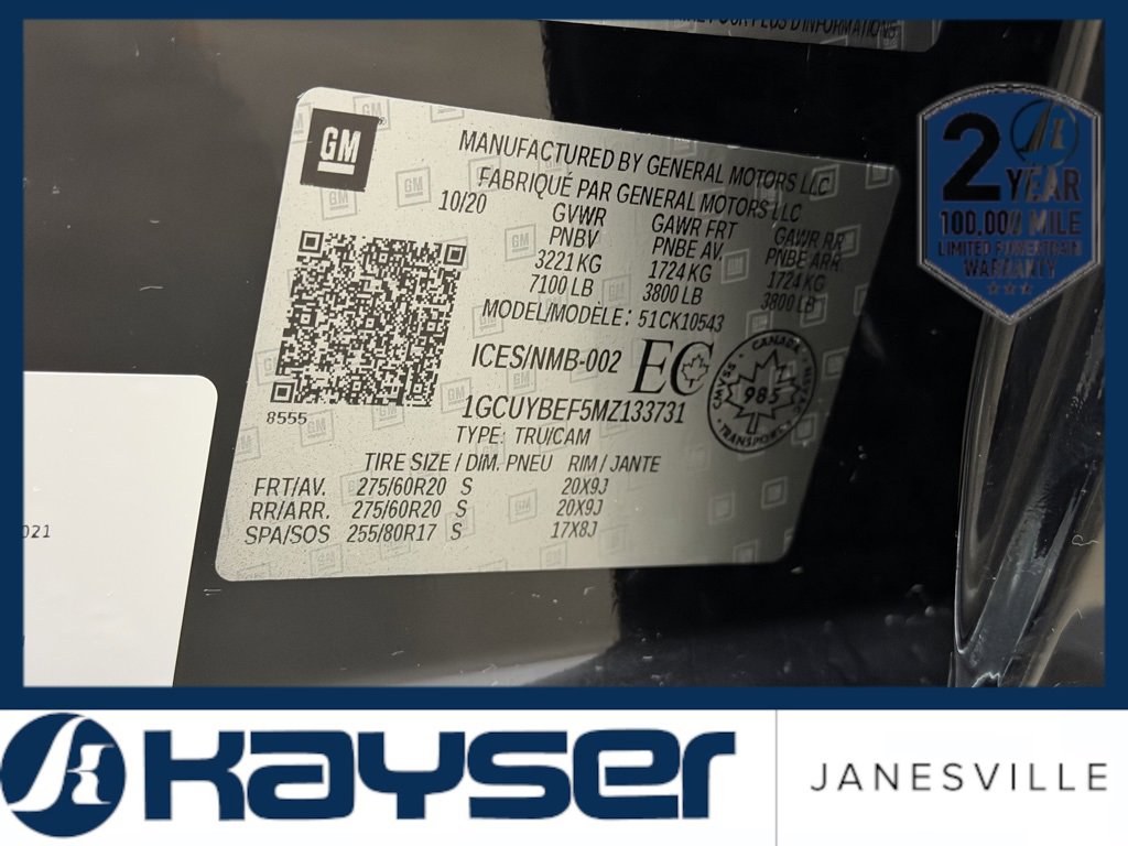 Used 2021 Chevrolet Silverado 1500 Custom image 30