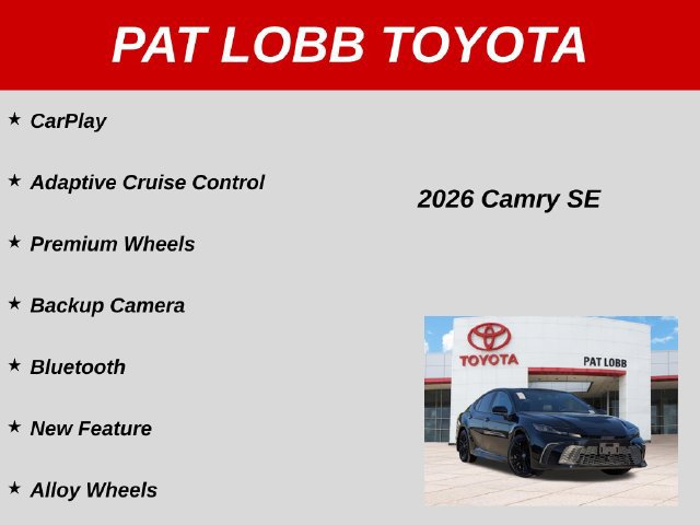 Certified 2026 Toyota Camry SE FWD image 37