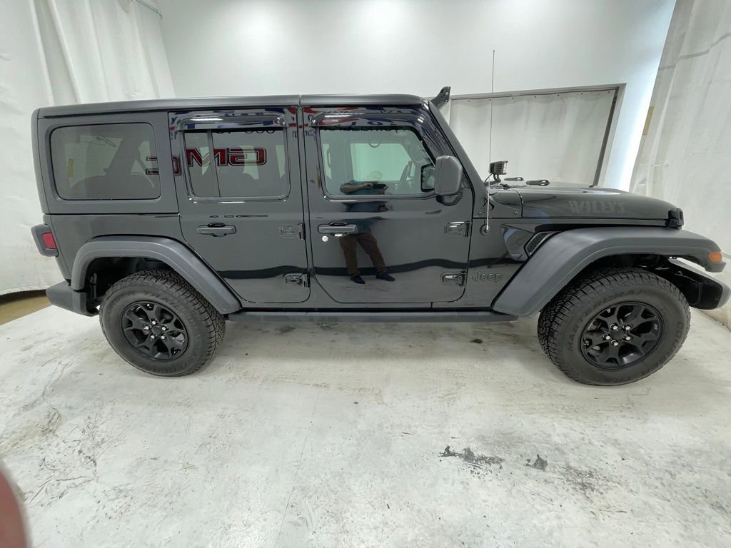 Used 2022 Jeep Wrangler Unlimited Willys image 4