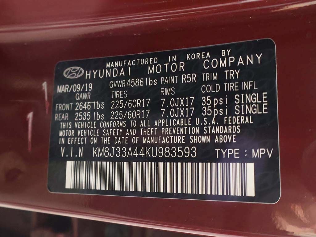 Used 2019 Hyundai Tucson Value FWD image 41