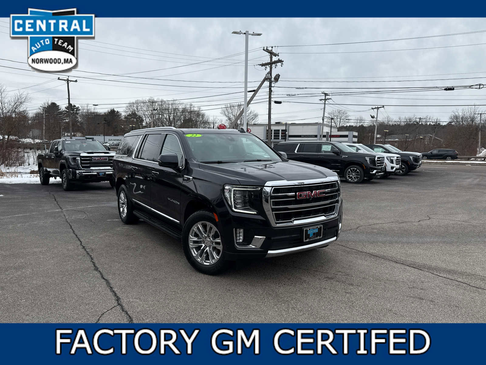 Certified 2022 GMC Yukon XL SLT w/ SLT Premium Package image 1