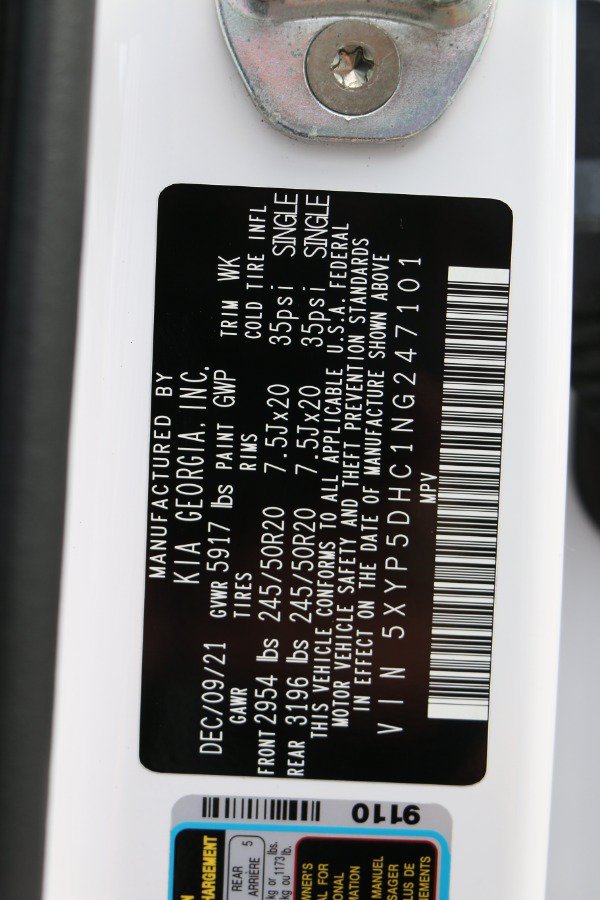 Used 2022 Kia Telluride SX w/ Nightfall Edition Package AWD/4WD image 32
