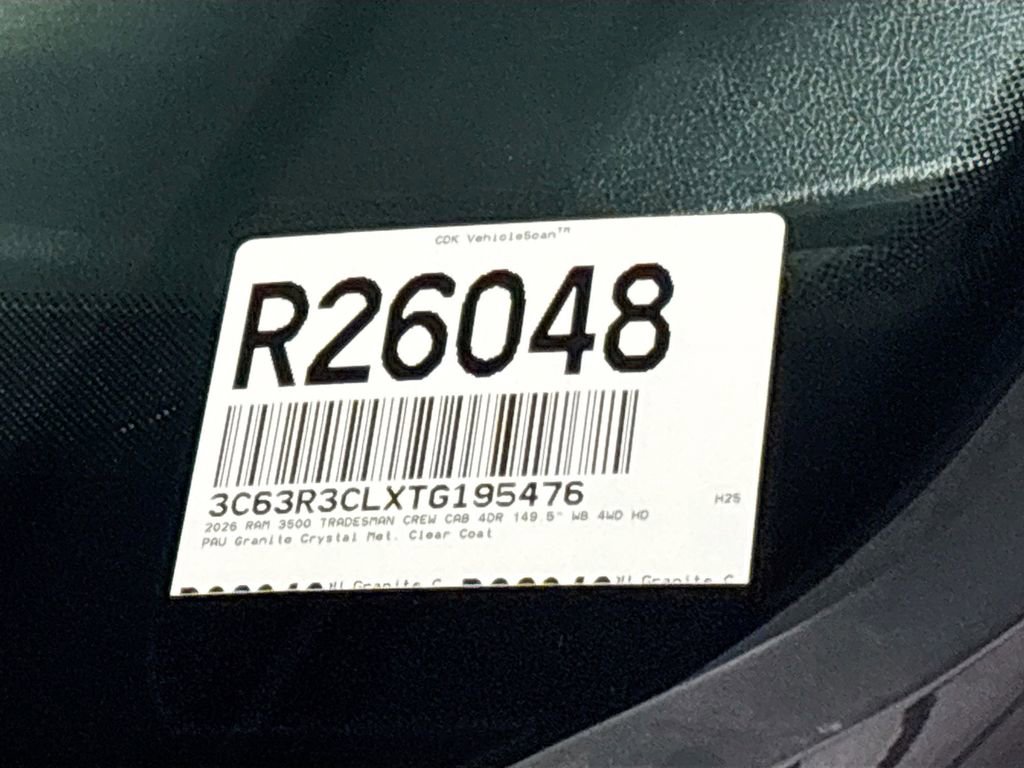 New 2026 RAM 3500 Tradesman image 25