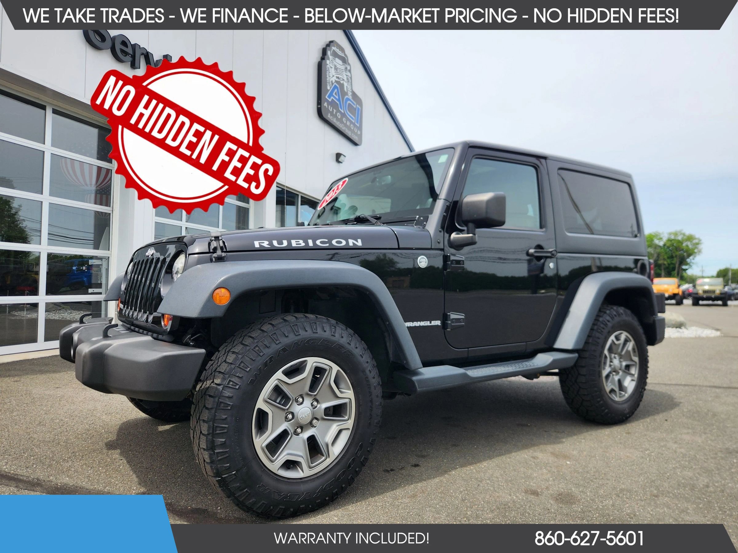 Used 2013 Jeep Wrangler Rubicon w/ Dual Top Group AWD/4WD image 1