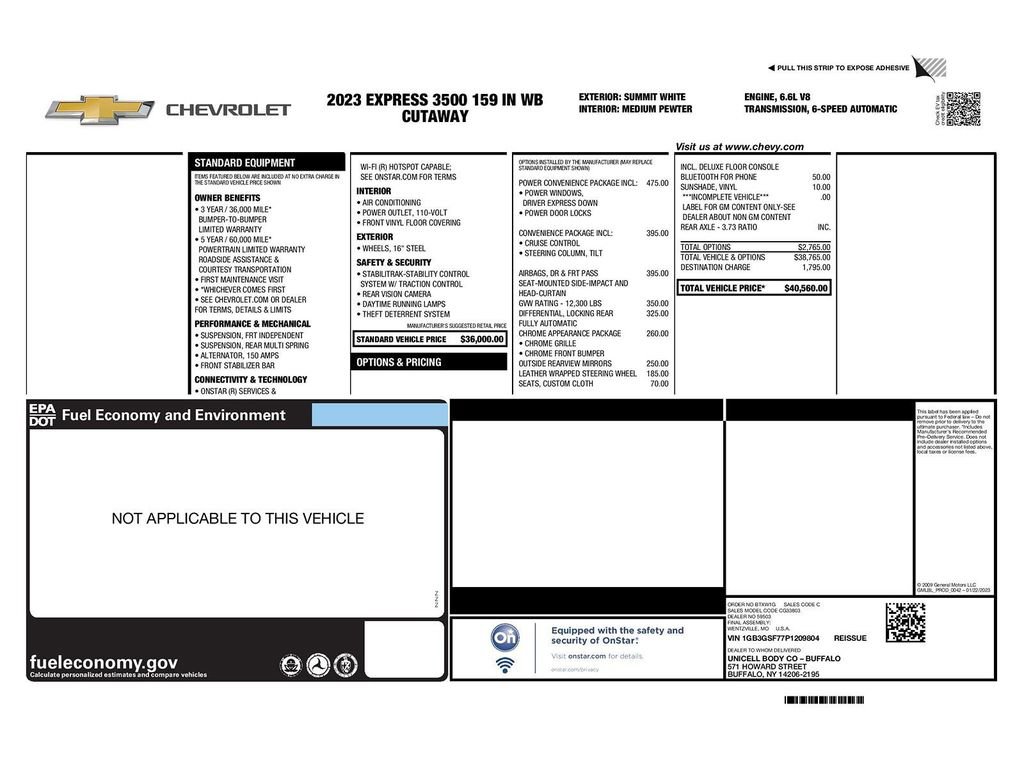 Used 2025 Ford Transit 250 148 Medium Roof w/ Load Area Protection Package RWD image 34