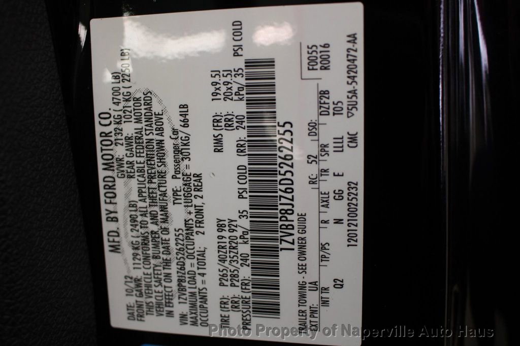 Used 2013 Ford Mustang Shelby GT500 RWD image 49