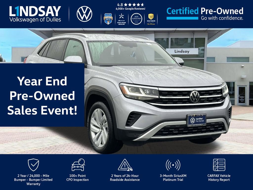 Certified 2022 Volkswagen Atlas Cross Sport SE
