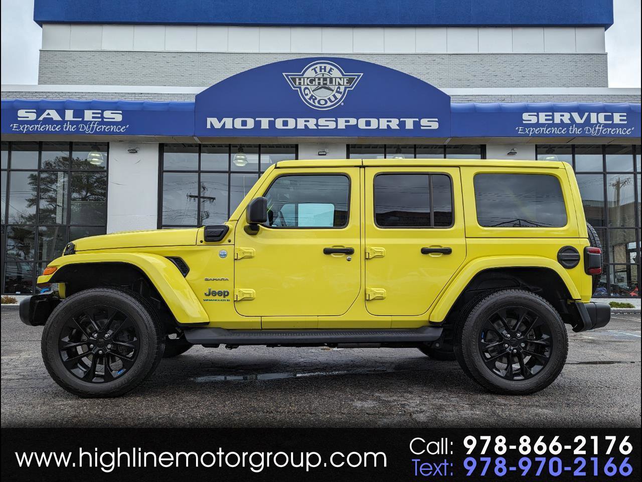 Used 2023 Jeep Wrangler Unlimited Sahara w/ Cold Weather Group AWD/4WD image 1