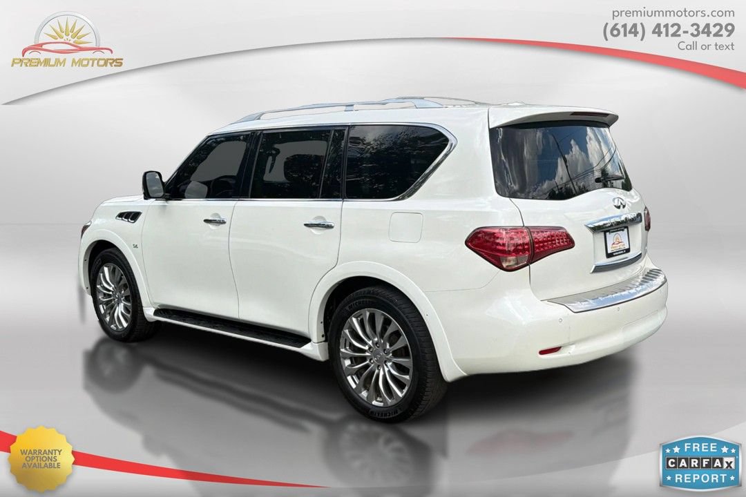 Used 2015 INFINITI QX80 4WD w/ Deluxe Technology Package image 3