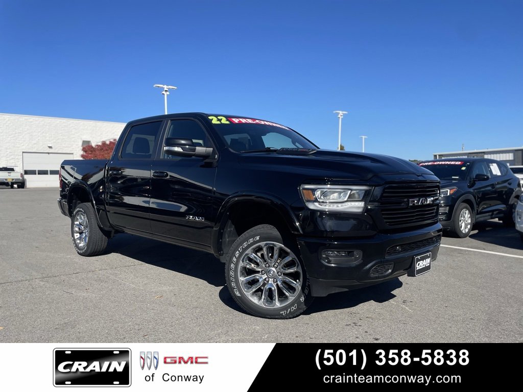 Used 2022 RAM 1500 Laramie w/ Sport Appearance Package image 1