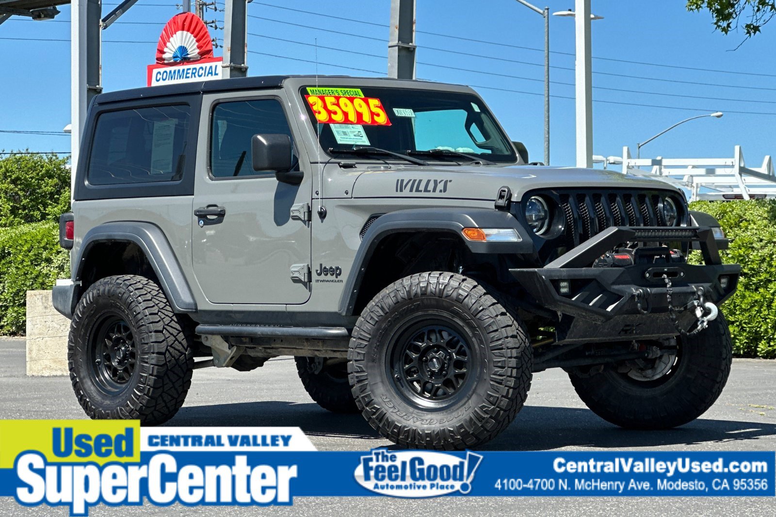 Certified 2023 Jeep Wrangler Willys image 1