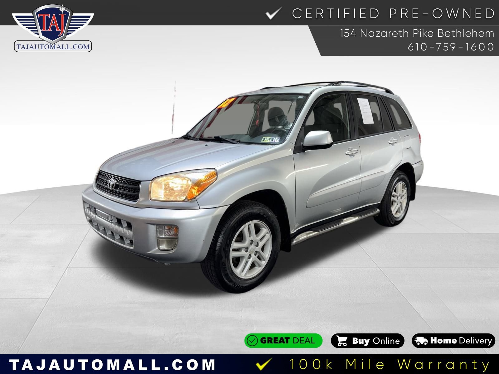 Used 2002 Toyota RAV4 2WD
