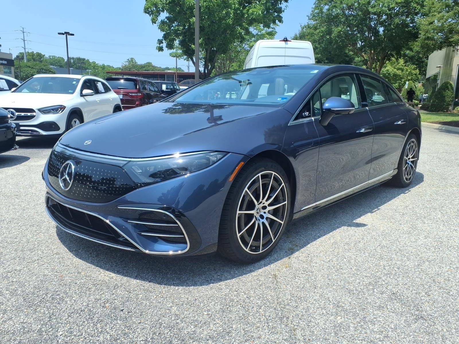 Used 2023 Mercedes-Benz EQS 580 4MATIC Sedan w/ Manufactur Interior Package
