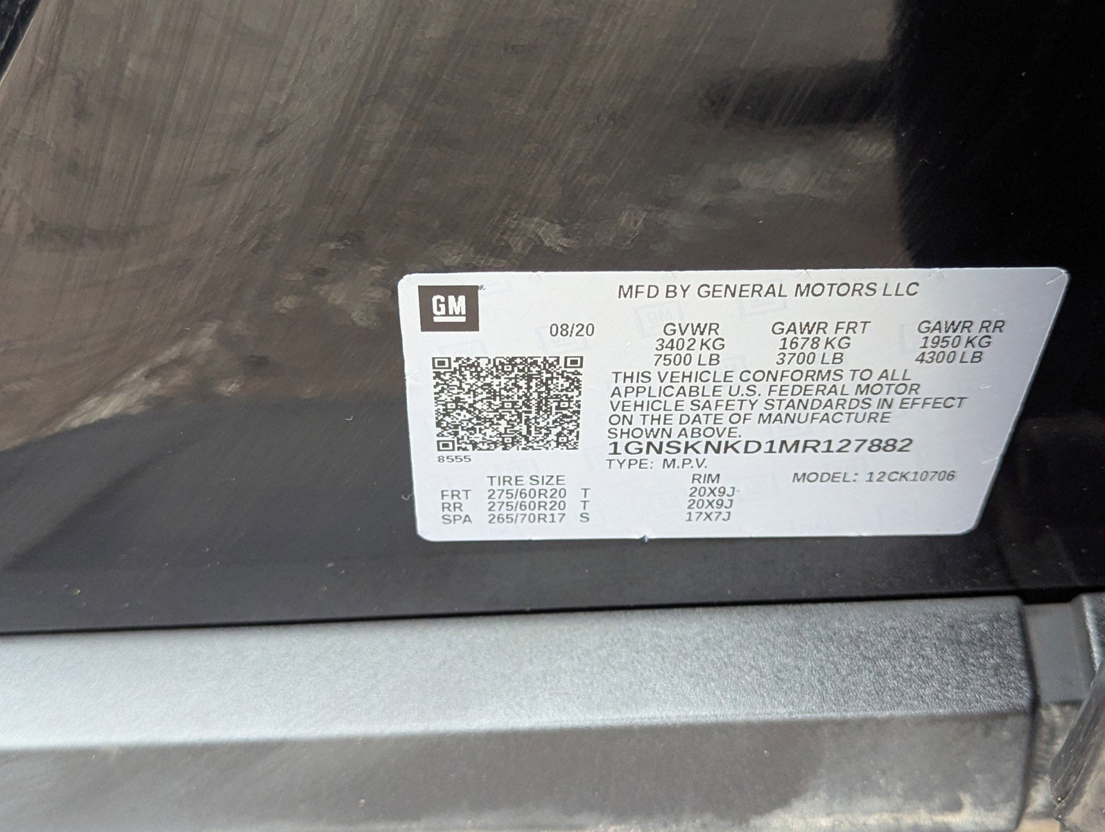 Certified 2021 Chevrolet Tahoe LT w/ LT Signature Package image 10