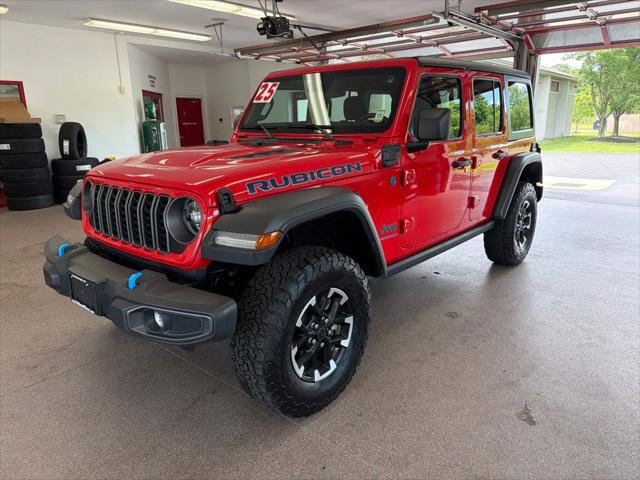 Certified 2025 Jeep Wrangler Unlimited Rubicon 4xe w/ Convenience Group AWD/4WD image 3