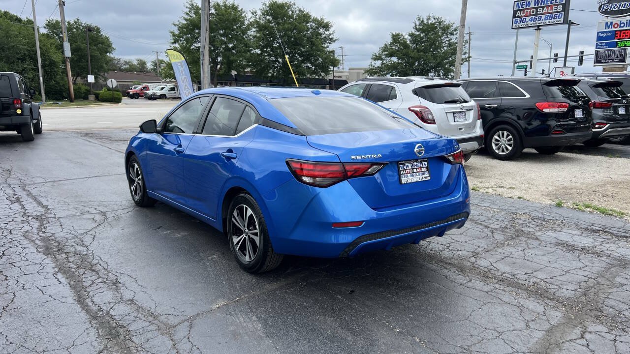 Used 2022 Nissan Sentra SV w/ All-Weather Package FWD image 3