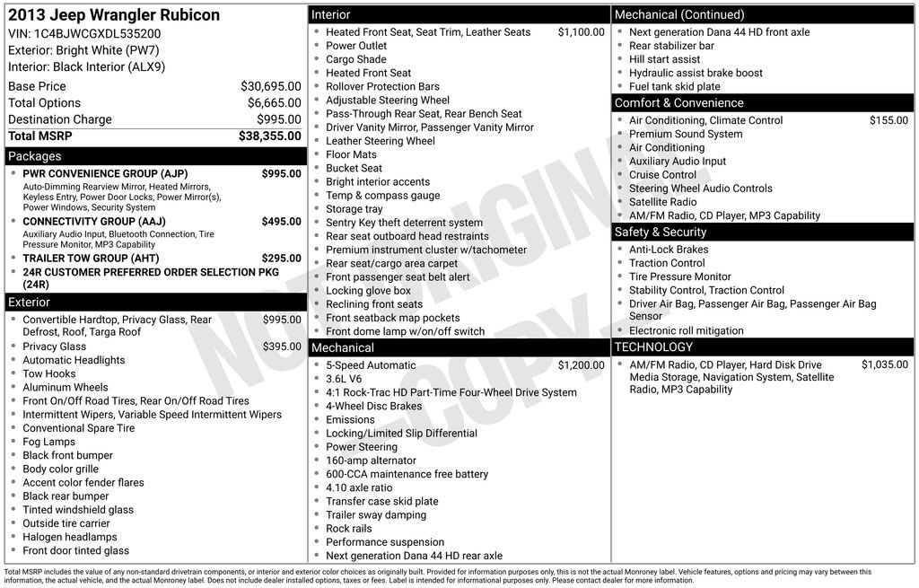 Used 2013 Jeep Wrangler Rubicon w/ PWR Convenience Group image 40