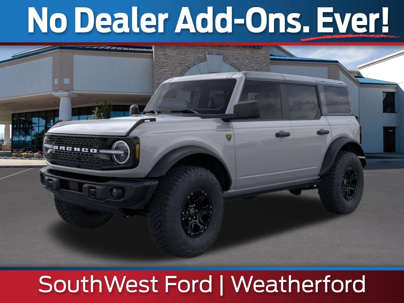 New 2026 Ford Bronco Badlands w/ Wildtrak Package AWD/4WD 360° Tour