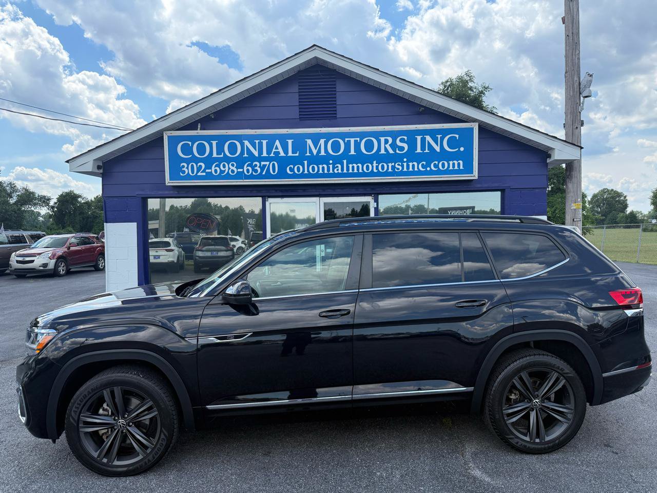 Used 2021 Volkswagen Atlas SE w/ Panoramic Sunroof Package AWD/4WD image 1