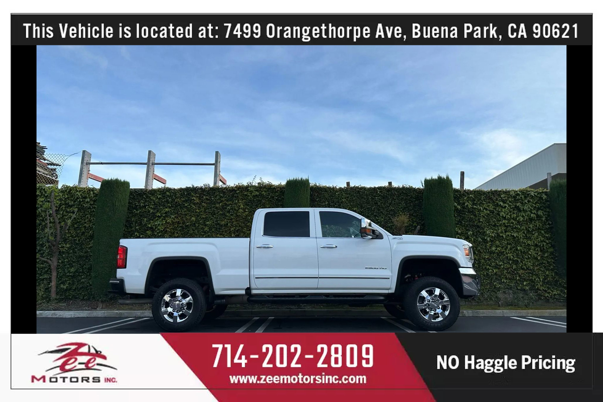 Used 2019 GMC Sierra 2500 SLT w/ Snow Plow Prep Package image 6