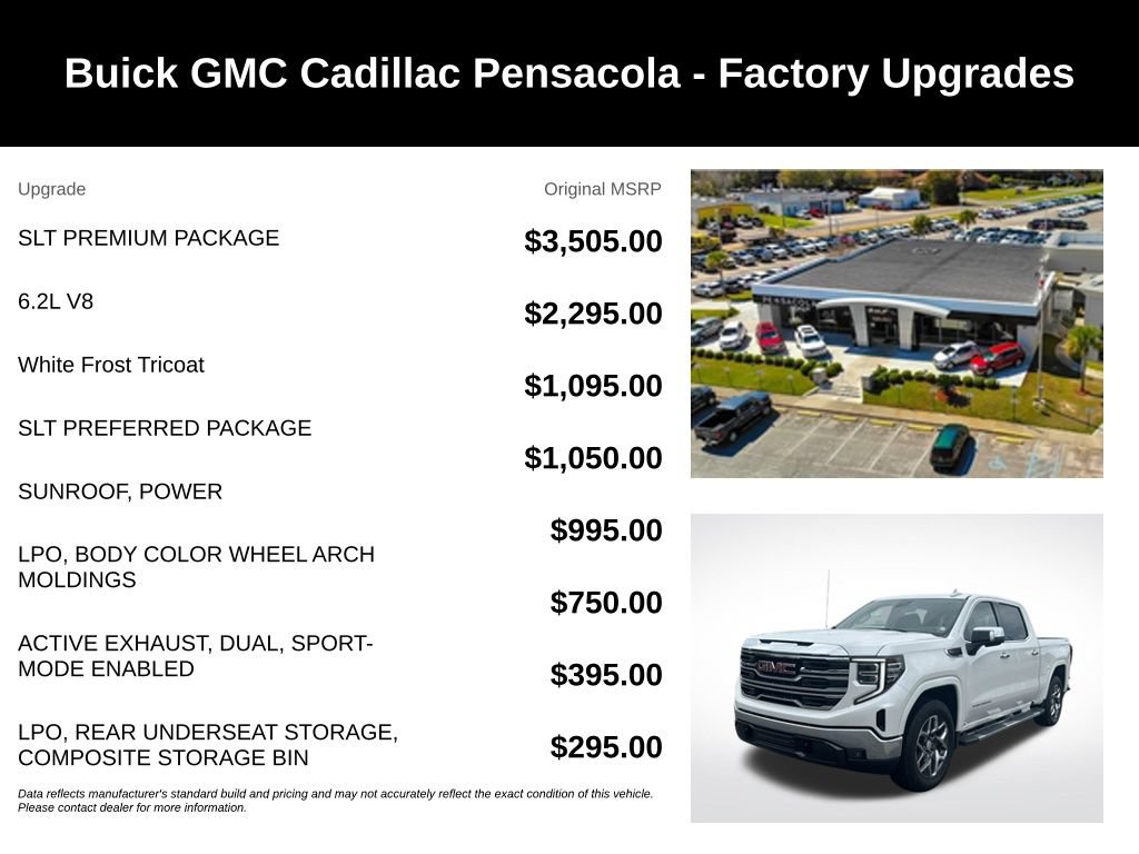 Used 2025 GMC Sierra 1500 SLT w/ SLT Premium Package AWD/4WD image 4