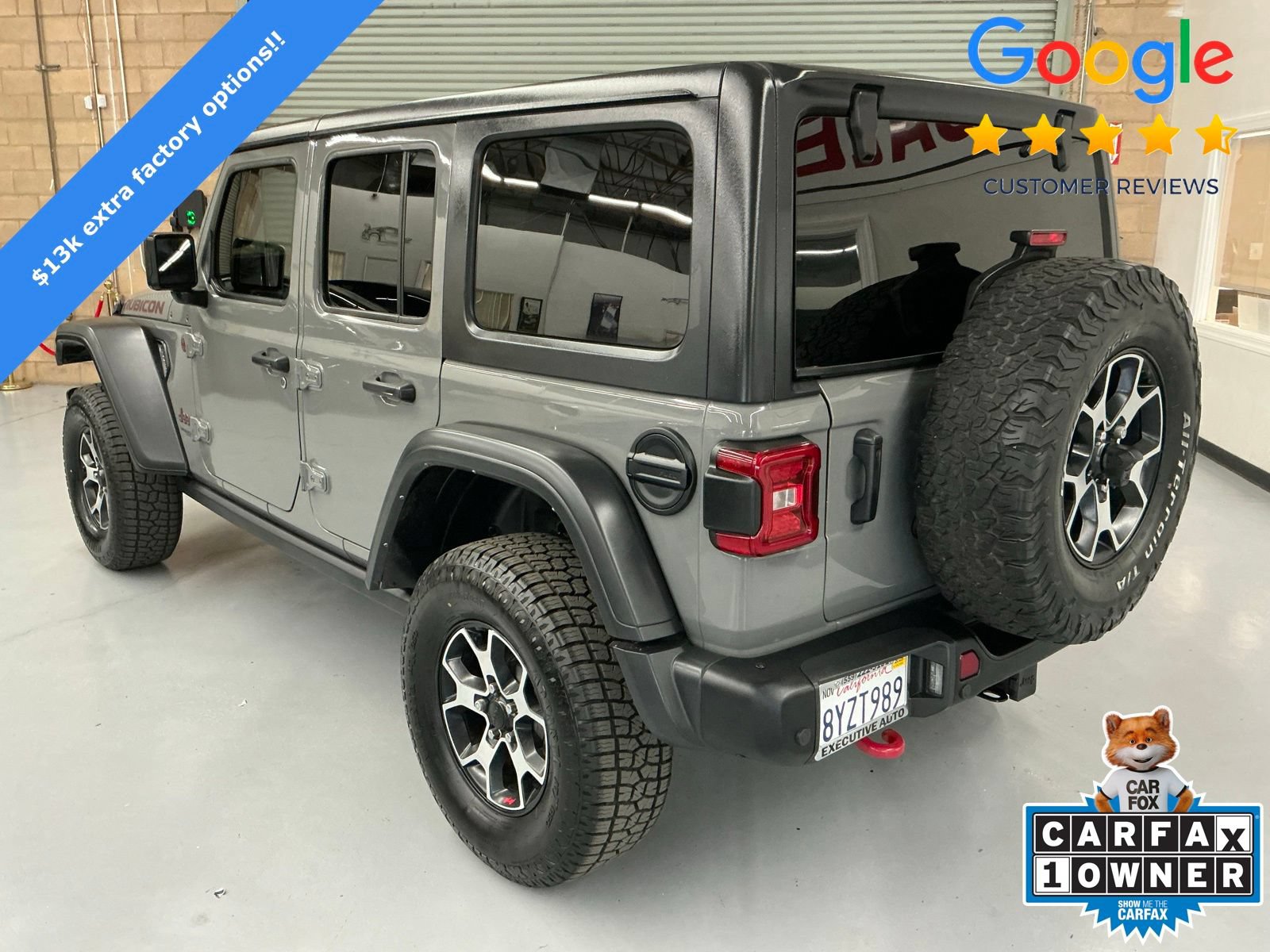 Used 2021 Jeep Wrangler Unlimited Rubicon w/ Steel Bumper Group AWD/4WD image 7
