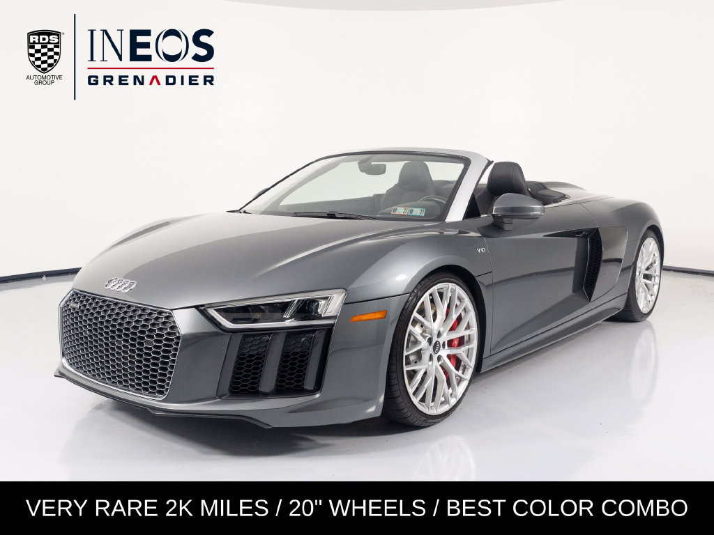 Used 2017 Audi R8 V10 w/ Carbon Exterior Package