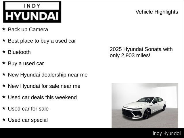 Certified 2025 Hyundai Sonata N Line image 7