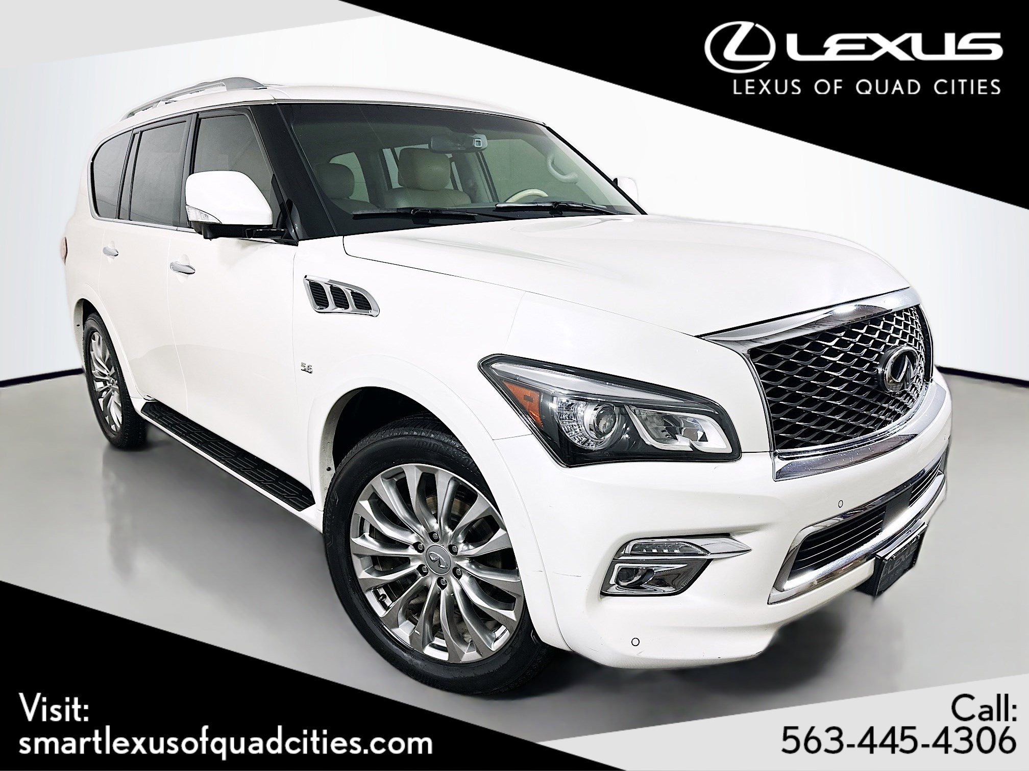 Used 2015 INFINITI QX80 Luxe w/ 22" Wheel Package