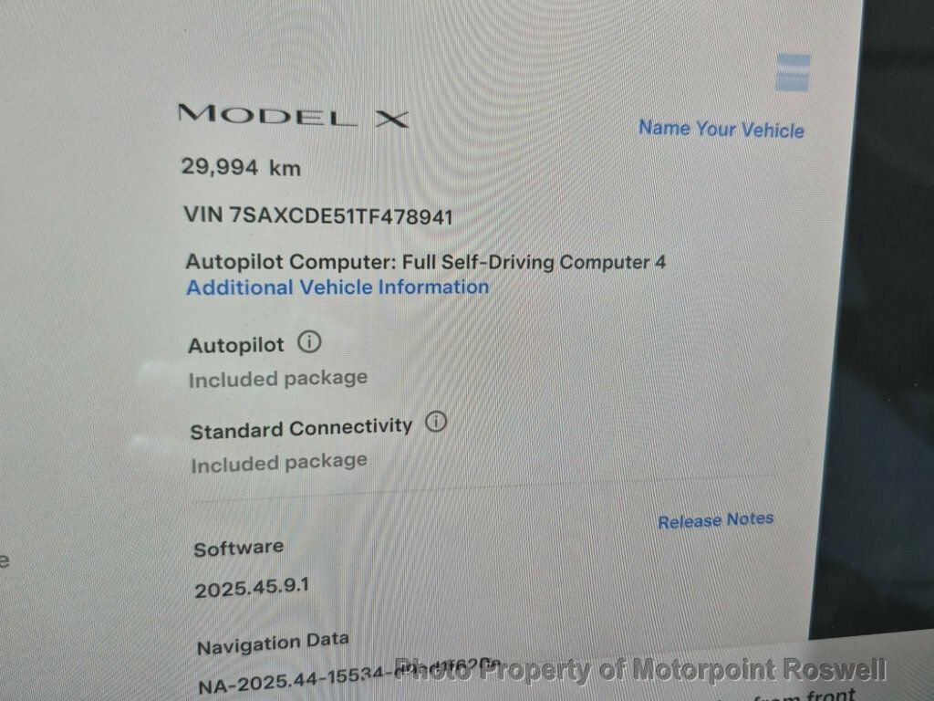 Used 2026 Tesla Model X AWD/4WD image 4