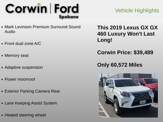 Used 2019 Lexus GX 460 Luxury AWD/4WD image 6