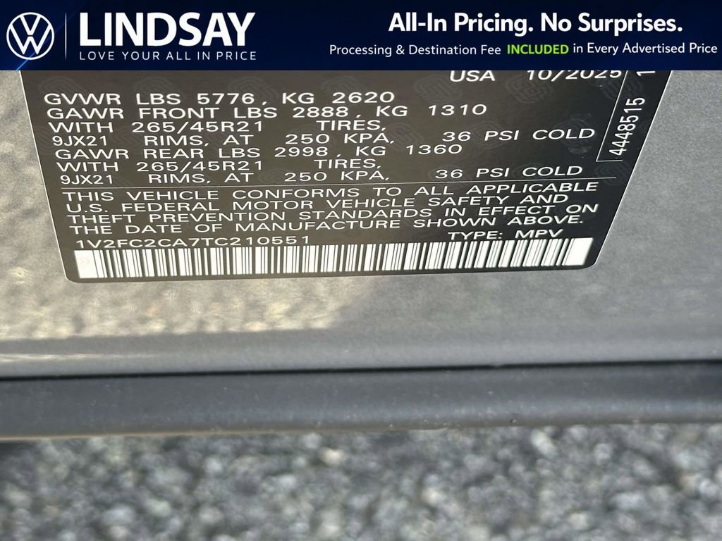 New 2026 Volkswagen Atlas Cross Sport SEL Premium R-Line image 22