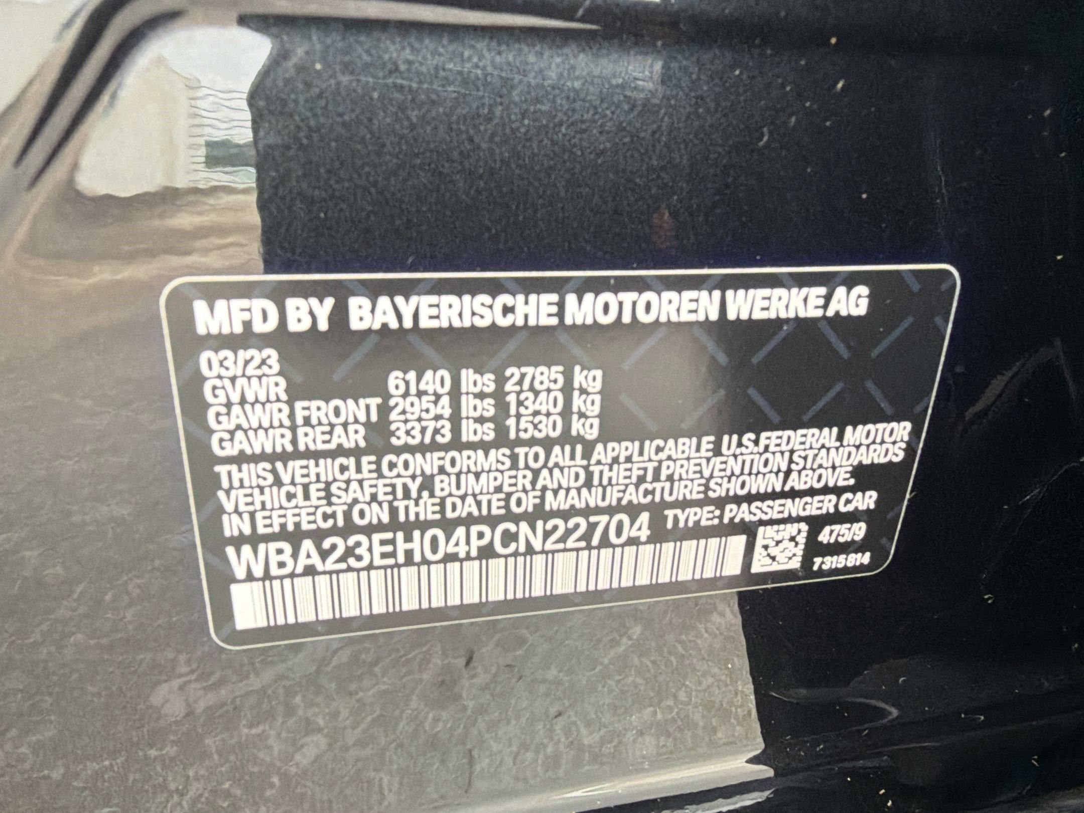 Certified 2023 BMW 740i w/ Parking Assistance Package RWD image 17